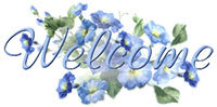 welcome-flowers-blue